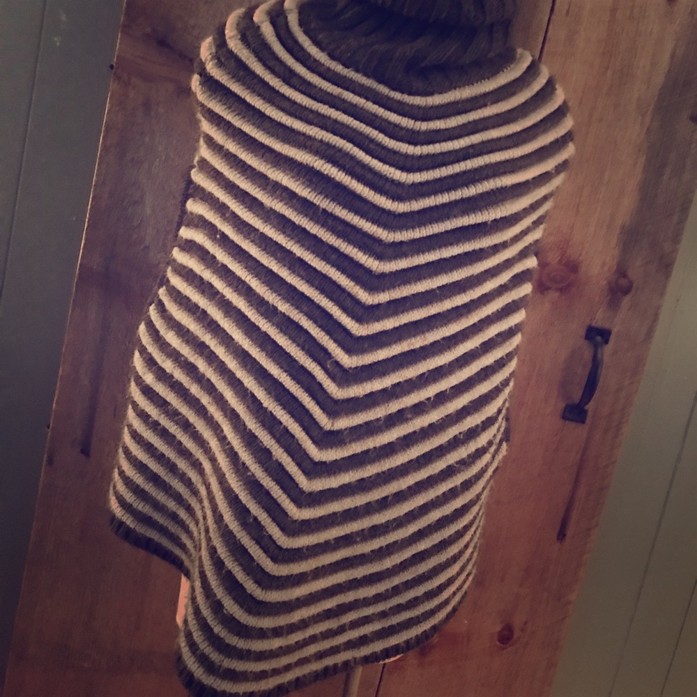 Diesel ♠️ striped poncho